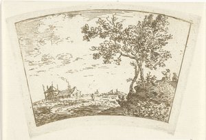 Krajina s farmou od Cornelis van Noorde