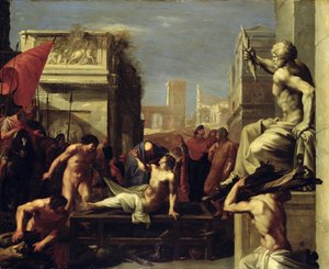 Umučení svatého Vavřince, 1620-1 (olej na mědi)