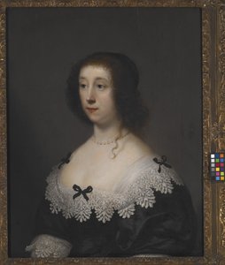 Lettice Morrison, vikomtesa Falkland (olej na plátně) od Cornelius Janssen van Ceulen