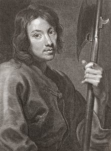 Svatý Matouš nebo Matouš apoštol. Portrét. od Cornelius van Caukercken