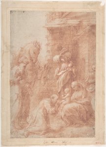 Klanění tří králů, ca. 1517. od Correggio