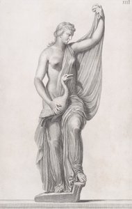 Socha Ledy a labutě, 1734 od Cosimo Mogalli