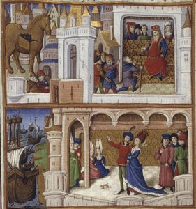 Ilustrace k Eposu Eneida od Virgila, 1450-1499