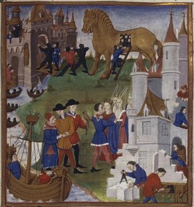 Ilustrace k Eposu Eneida od Virgila, 1450-1499