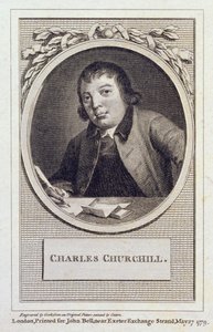 Charles Churchill od Cotton (after)