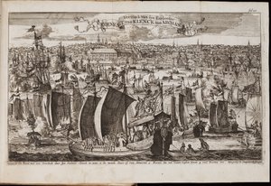 Archangelsk From: Historický příběh nebo popis cesty, 1677 od Coyet