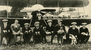 Velitel Samson z Royal Flying Corps...První světová válka, c1914, c1920. od Cribb