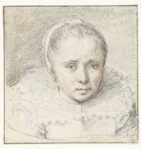 Portrét mladé ženy od Crispijn van de Passe (I) (attributed to)