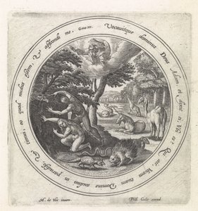 Adam a Eva se skrývají před Bohem Historie Adama a Evy (název série)