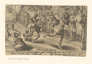 Atalanta a Hippomenes Metamorfosen van Ovidius (název série) Metamorphose (název série)