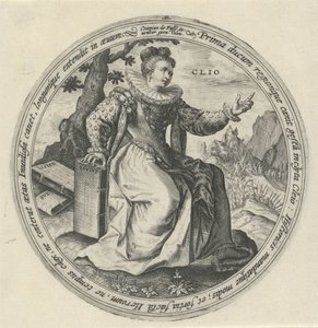 Clio Devět múz (název série) od Crispijn van de Passe (I)