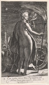 Noc Nox Proserpine (název na objektu) Čtyři časy dne (název série) od Crispijn van de Passe (I)