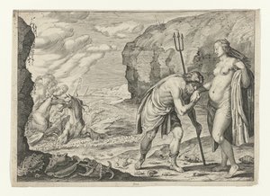 Neptun v Caen Metamorfosen van Ovidius (název série)