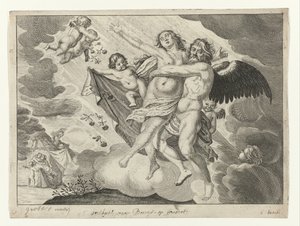 Boreas unese Oreithyii od Crispijn van de Passe (II) (possibly)
