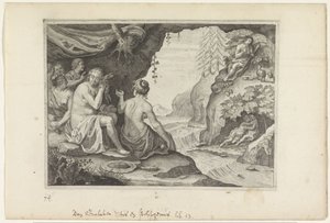 Polyphemus a Acis milují Galateu Metamorfózy Ovidia (název série)