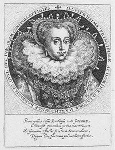 Princezna Jakobea z Badenu 1558-1597, kolem roku 1600