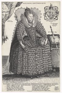 Portrét anglické královny Alžběty I., kolem roku 1603