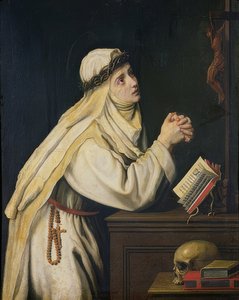 Svatá Kateřina Sienská (1347-80). Kolem roku 1620