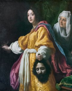 Judith s hlavou Holoferna