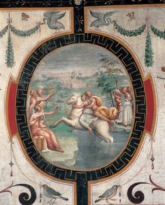 Cloelia Passing the Tiber, polovina 16. století.