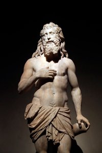 Muzeum milánské katedrály. Socha Braket. Lazar. Cristoforo Solari. Itálie. od Cristoforo Solari