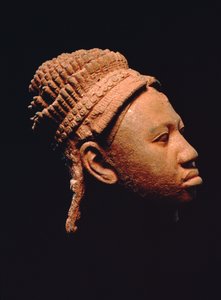 Jorubská hlava královny z Ita Yemoo, Ife, Nigérie od Culture Yoruba