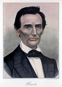 Abraham Lincoln, šestnáctý prezident Spojených států, 19. století.