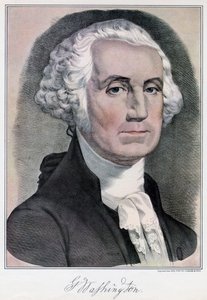 George Washington, první prezident Spojených států, 19. století.