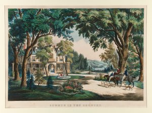 Léto na venkově od Currier and Ives