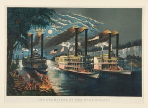 Mistři Mississippi od Currier and Ives