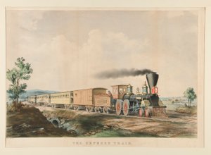 Expresní vlak od Currier and Ives