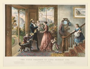 The Four Seasons of Life: Middle Age (str. 1079) od Currier and Ives