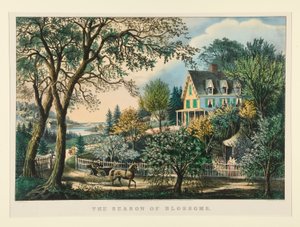 Sezóna květů od Currier and Ives