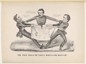 The True Issue or Thats Whats the Matter, 1864. od Currier and Ives