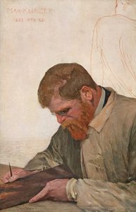 Max Klinger, kolem roku 1900 (obraz) od Curt Stoeving