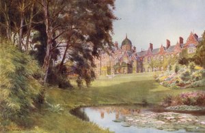 A Corner of the Lake, Sandringham (barva lito)