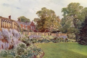 East End of the Terrace, Bagshot Park (barevné lito)