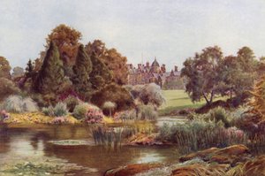 Jezero ve West Garden, Sandringham (barva lito) od Cyril Ward