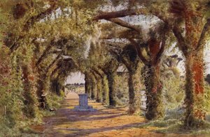 Pergola, Sandringham (barevné lito)