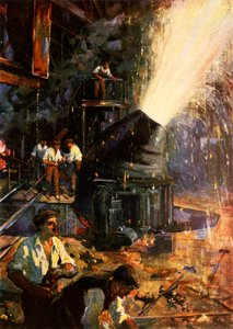 V plné parádě (barevná litografie) od Cyrus (after) Cuneo