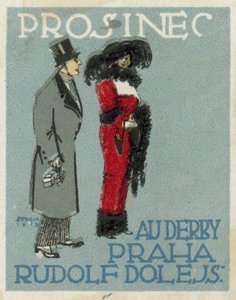 Prosinec. Au Derby Rudolf Dole módy, Praha od Czech School
