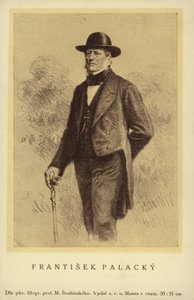 František Palacký (1798-1876), český historik a politik od Czech School