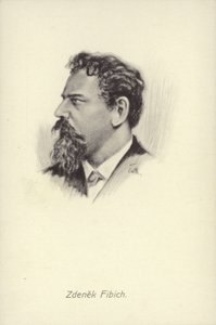Zdeněk Fibich, český hudební skladatel (1850-1900) od Czech School