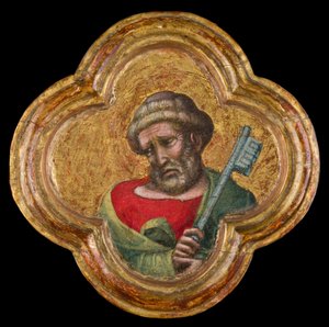 Svatý Petr, 137077 (tempera na panelu) od Dalmasio di Jacopo Scannabecchi Dalmasio di Jacopo Scannabecchi
