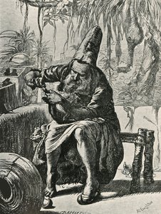 Dervise trhá chlupy z kočičího ocasu, 1906.