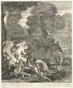 Diana a její nymfy objevené Actaeonem