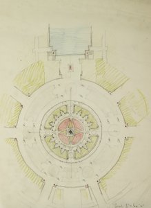 Potomac Round Point, Washington D.C., Plán Sketch, 1909.