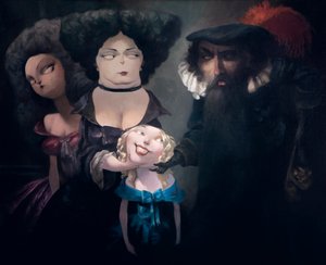 Návrh od Bluebearda od Charlese Perraulta (1628-1703)