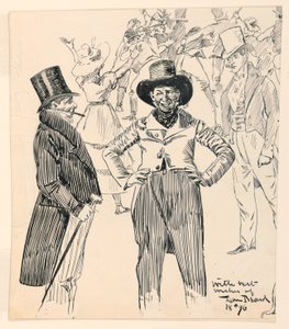 Dva Dandies v rozhovoru od Daniel Carter Beard