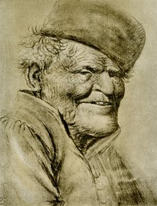 Hlavní studie usměvavého farmáře